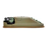 Typewriter hermes baby rocket lime green with its brown suitcase revised ribbon new