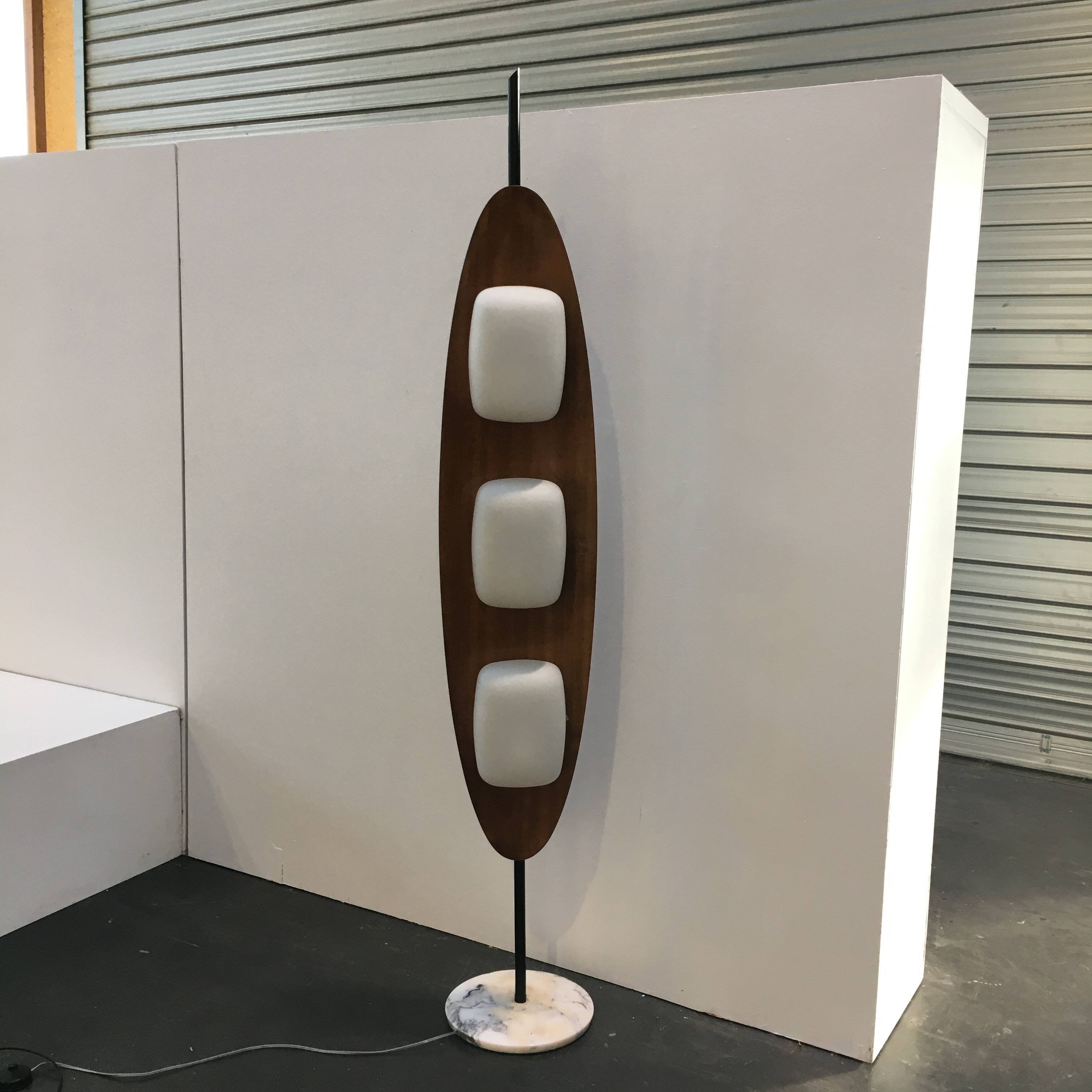 Surf board lamp by Goffredo Reggiani