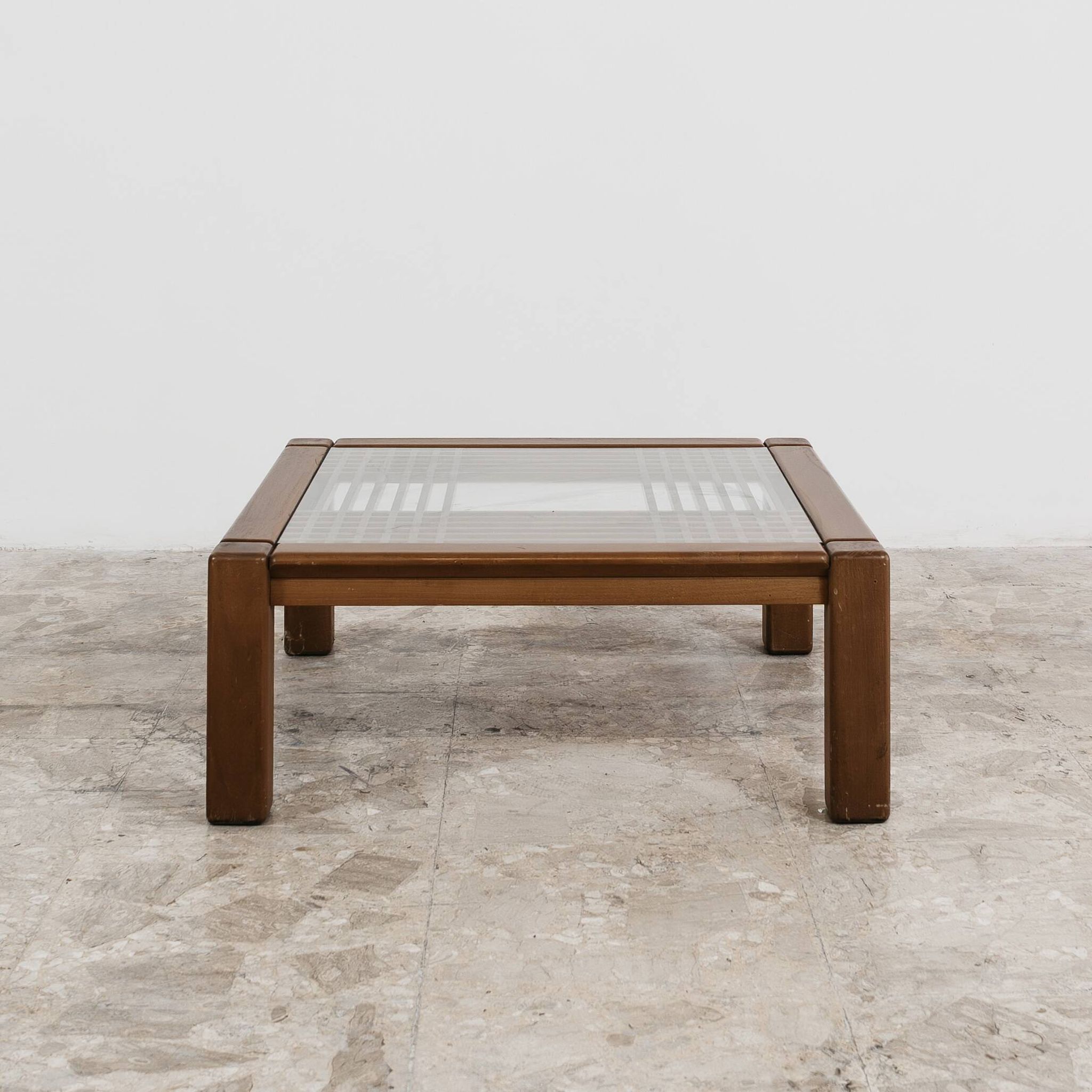 Table basse design des années 1970, Ettore Sottsass Santambrogio & De Berti