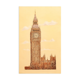 DRAWING OF THE TOWER OF LONDON. BIG BEN.