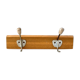 Wooden wall coat holder from the 1950s