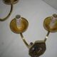 Pair of 1930s wall lights - art deco