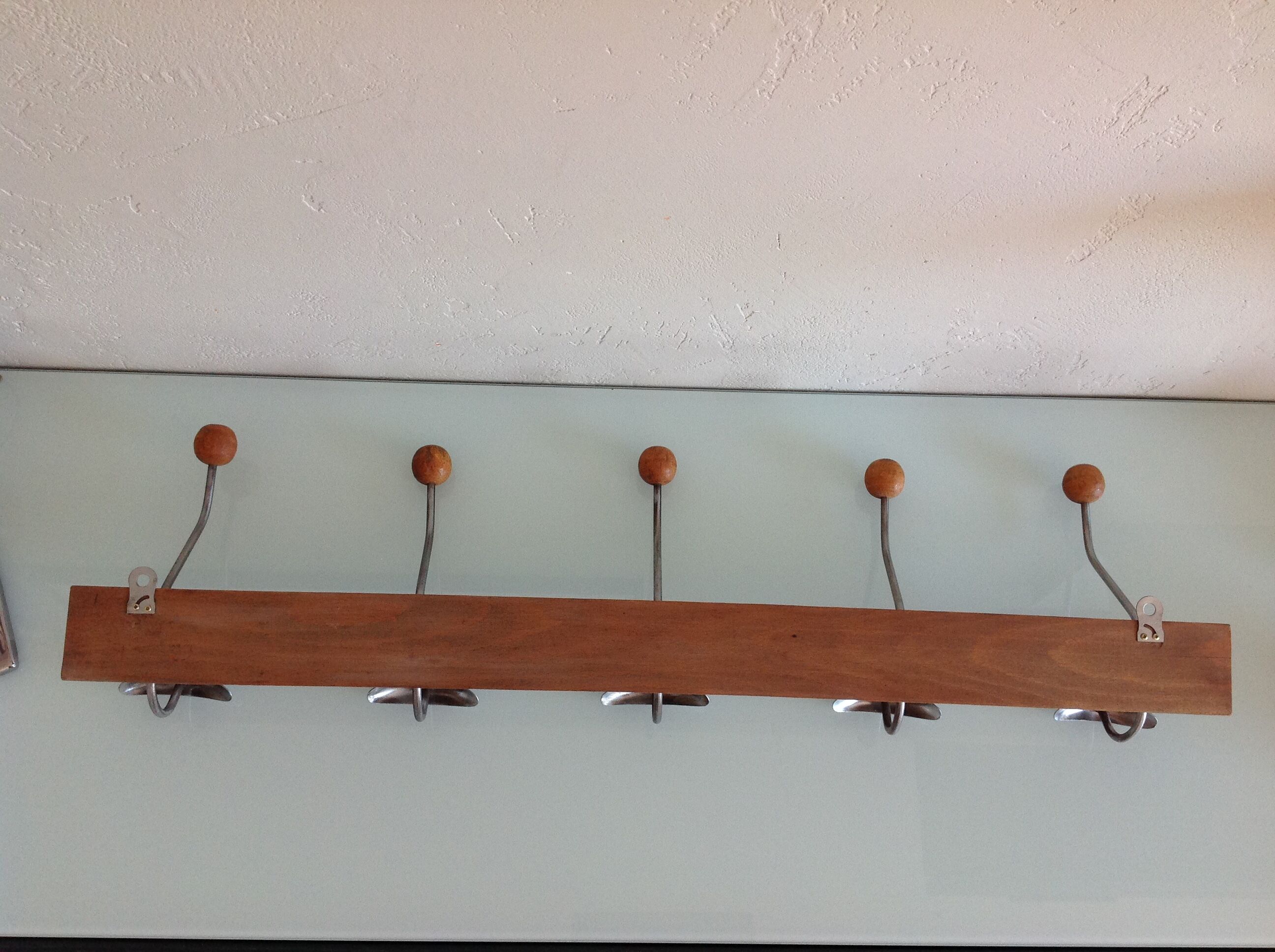 Five-headed school patère vintage