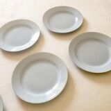 Set of 6 plates HBCM Montereau