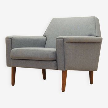 Grey armchair, Danish design, 1970s, production: Denmark