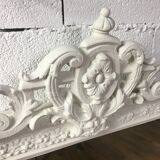 Louis Philippe pediment mirror 71x120cm