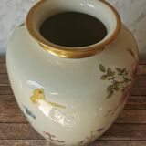 Porcelain vase flowers Wiesengrund und Bergeshöh'n