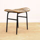 Mid century rattan stool by Alan Fuchs for Uluv 1960´s Czechoslovakia