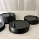 Philippe Starck for IPI - set of 20 plates - design - black