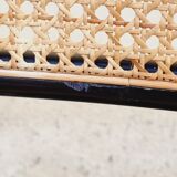 Armchair Cesca B64 black and wicker