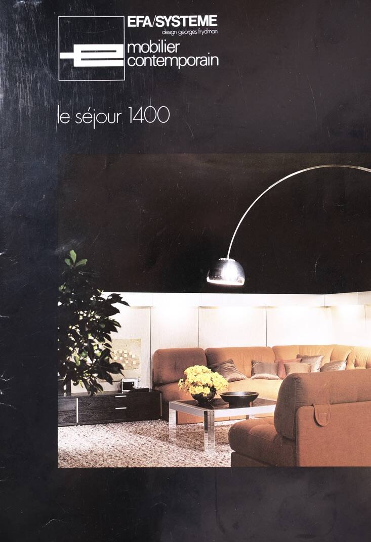 Large Penelope armchair by Georges Frydman for EFA, 1970s