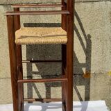 Straw high chair for children H 93 cm