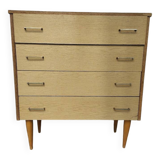 Vintage Scandinavian chest of drawers from the 70s