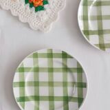 Lot de 2 assiettes à dessert Moulin des loups, Nappe