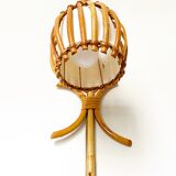 Lot de 2 appliques en rotin
