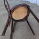 Vintage Bentwood Chair with Upholstered Seat / Thonet Style Dining Chair /