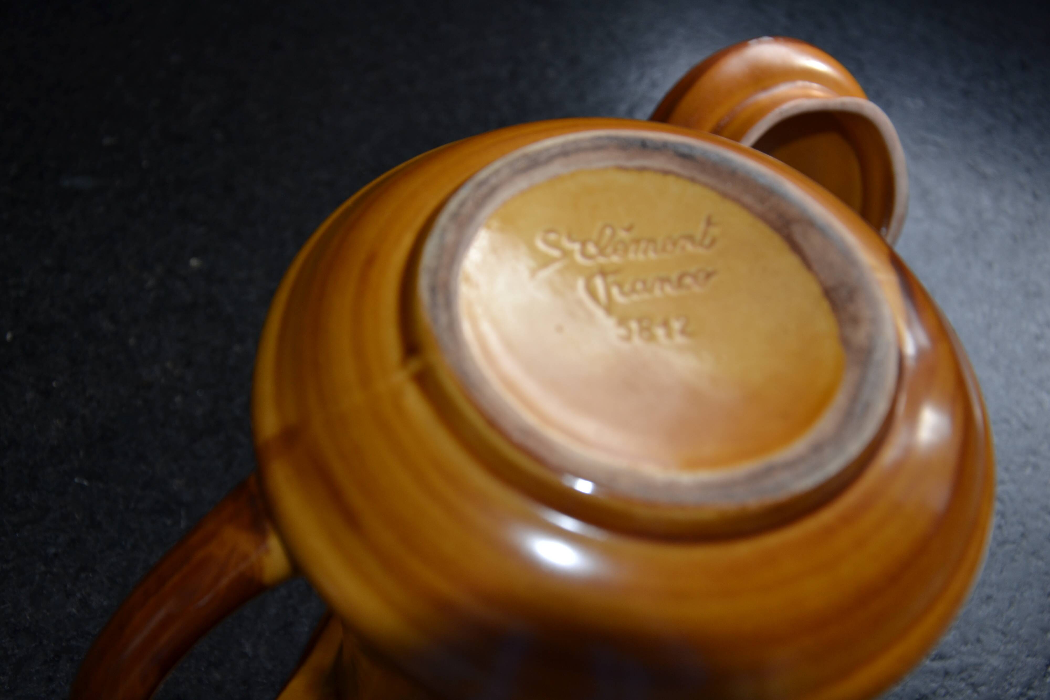 Brown St Clément coffee maker from the 50s/60s