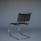 x4 Cantilever MR 10 chairs in the manner of Ludwig Mies van der Rohe.