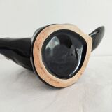 Set of a fish vase and an Alpho squirrel vase