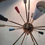 Lampadario Sputnik vintage, anni '70