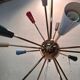 Lampadario Sputnik vintage, anni '70