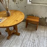 Les Arcs stools and table  1960
