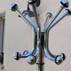 Vintage chrome coat rack parrot design from the 70s and 80s.