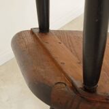 Danish office chair in solid wood