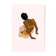 Illustration Amour - La plage
