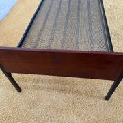 Daybed ou lit simple scandinave placage teck