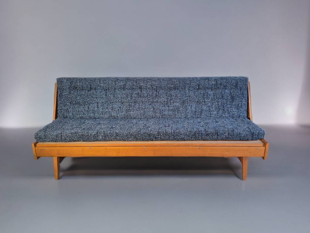 Hikor Pisek daybed sofa, Vintage Czech 1960s