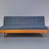 Hikor Pisek daybed sofa, Vintage Czech 1960s
