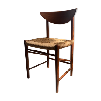 Teak dining chair by Peter Hvidt 1960