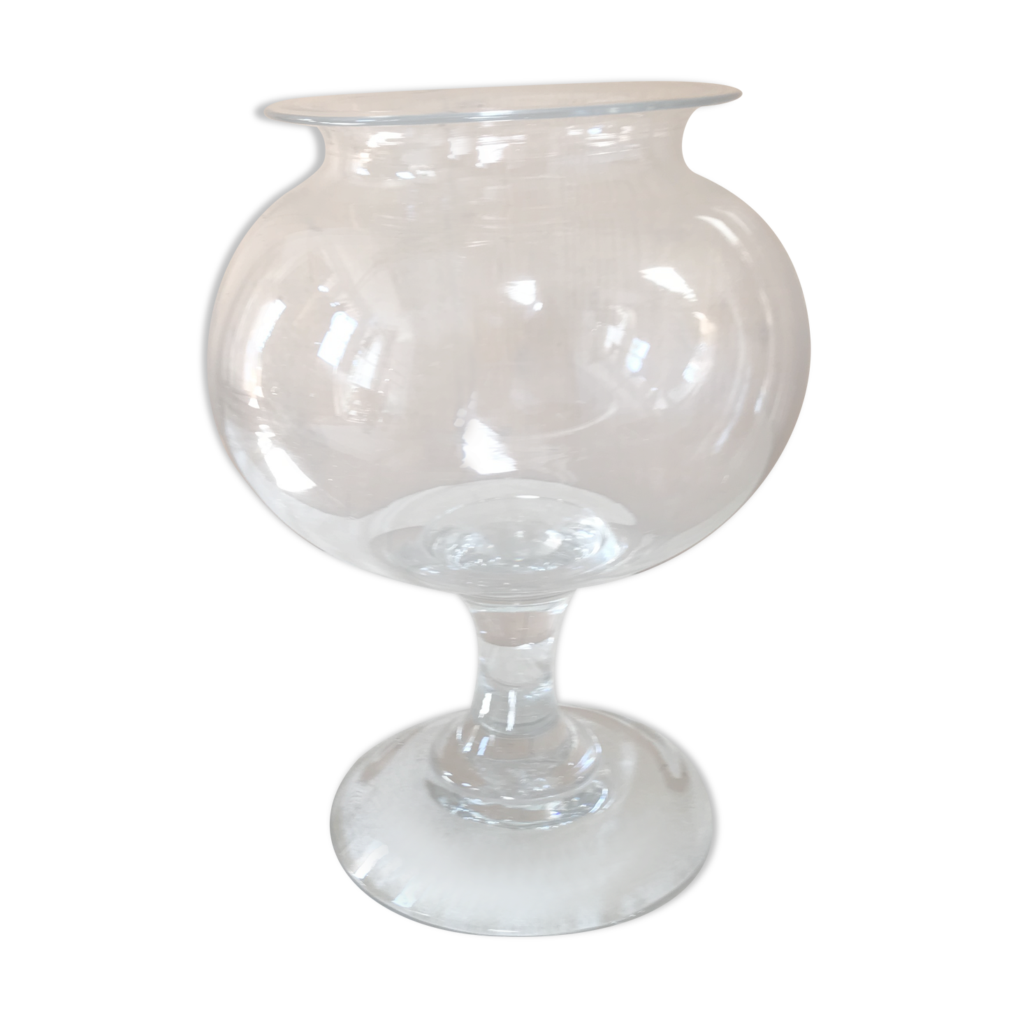 Apothecary vase in ancient glass