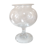 Vase d'apothicaire en verre ancien