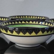 Ensemble de 4 coupelles vintage HB Quimper