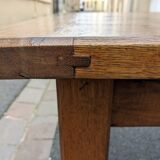 Oak farmhouse table