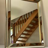 Beaded mirror design deknudt Belgium 1970