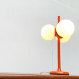 German table lamp from the mid-century space age by Kaiser Idell / Kaiser Leuchten.