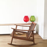 Scandinavian rocking chair 1960