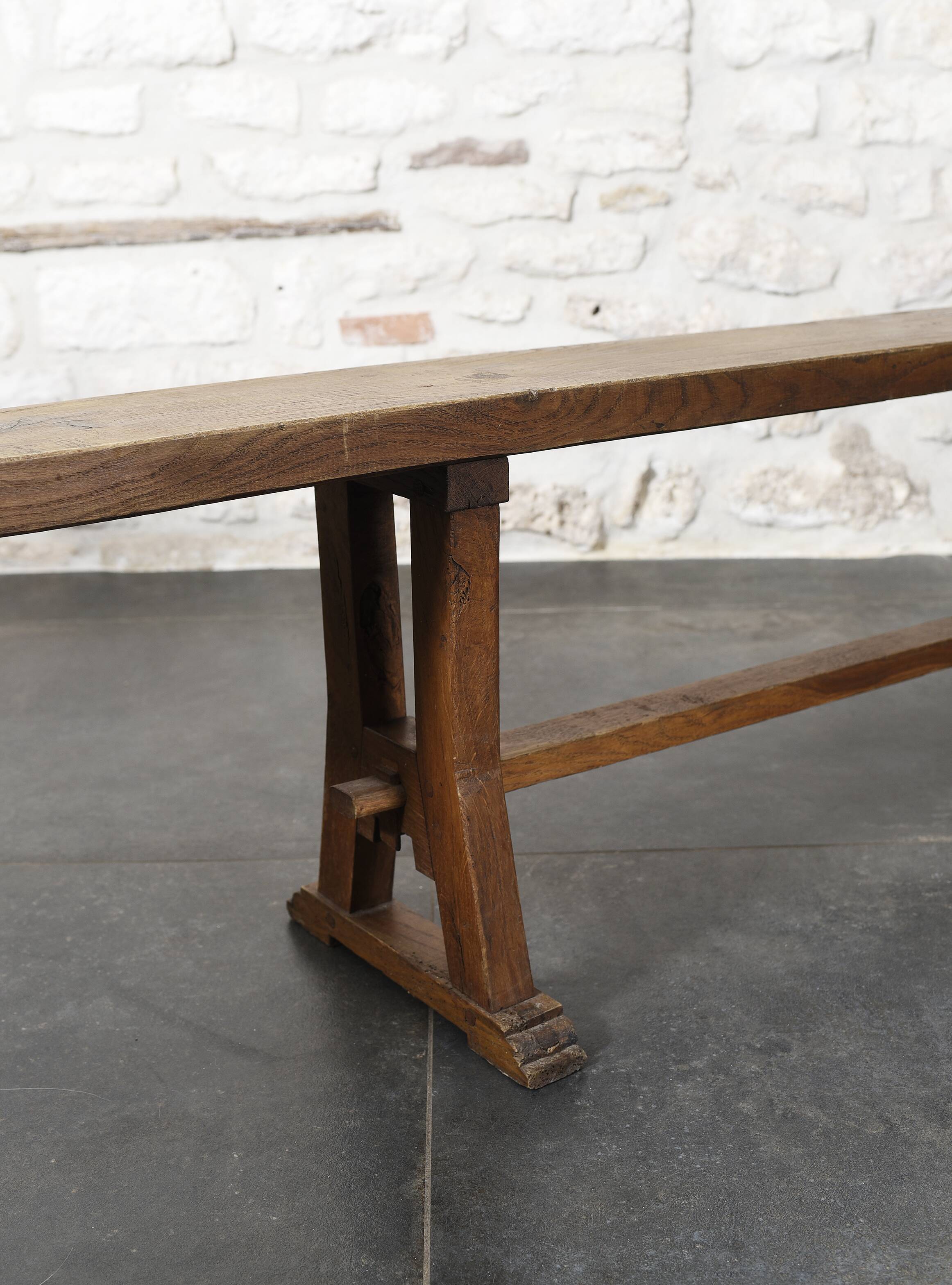 Long farm or church bench