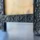 Antique Wooden Picture Frame with flower carvings 42 cm x 19 cm