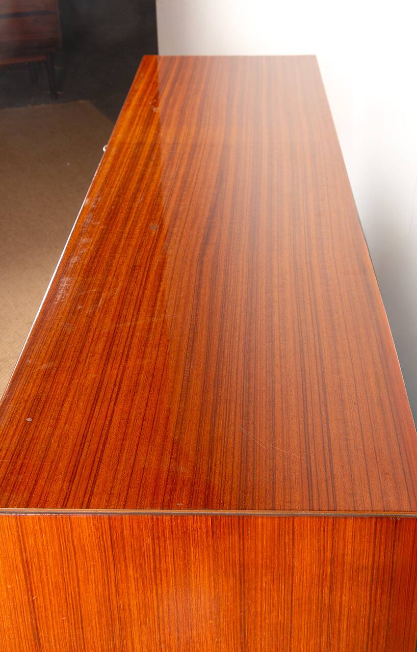Modernist enfilade, 180 cm, French, Rosewood, Tricoire and Vecchione.