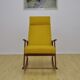 Yellow rocking chair, 1960s