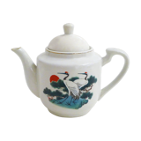 Japanese-style porcelain teapot