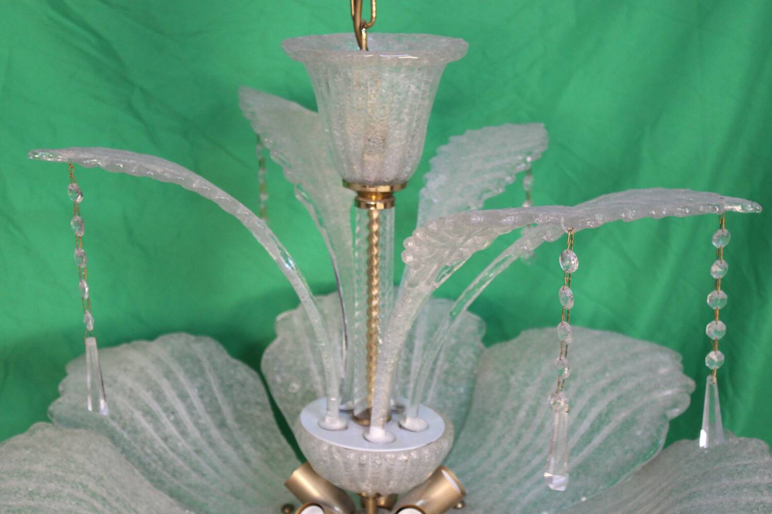 Italian Murano glass chandelier