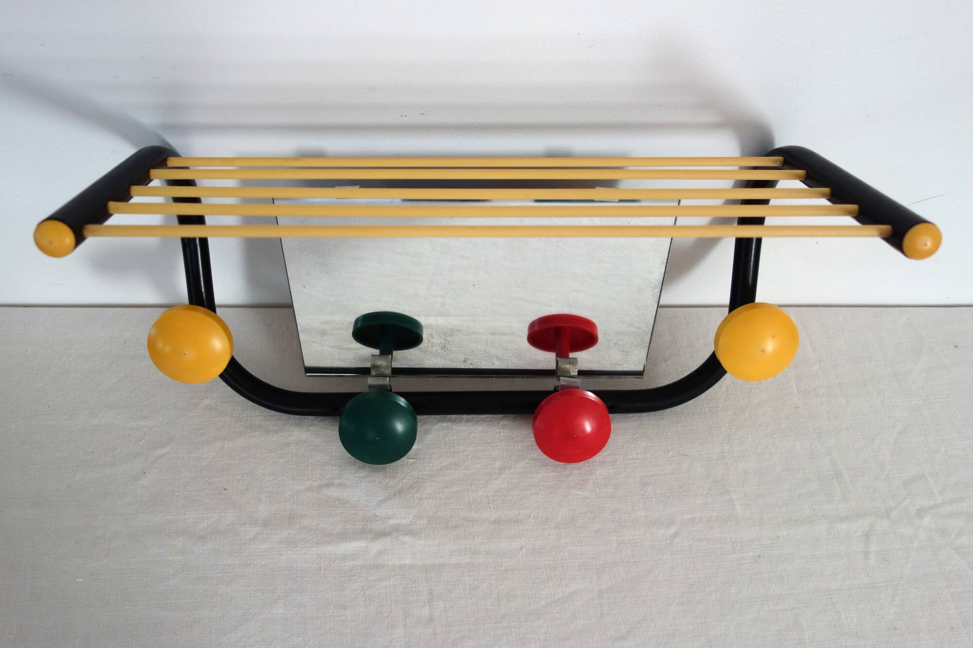 Porte manteau/chapeau vintage avec miroir
