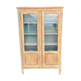 Jolie vitrine chêne revalorisée