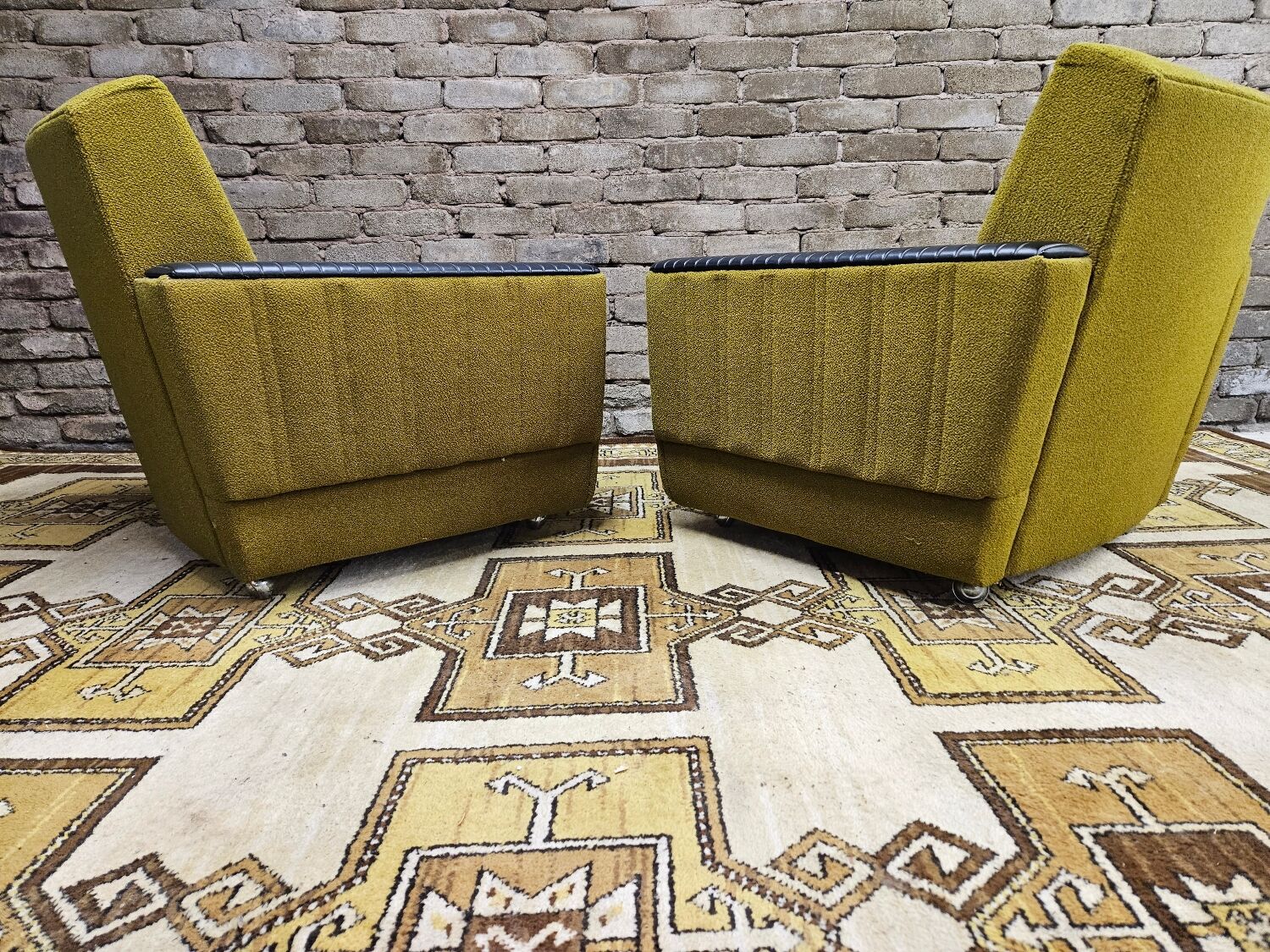 Pair of vintage armchairs 1960s