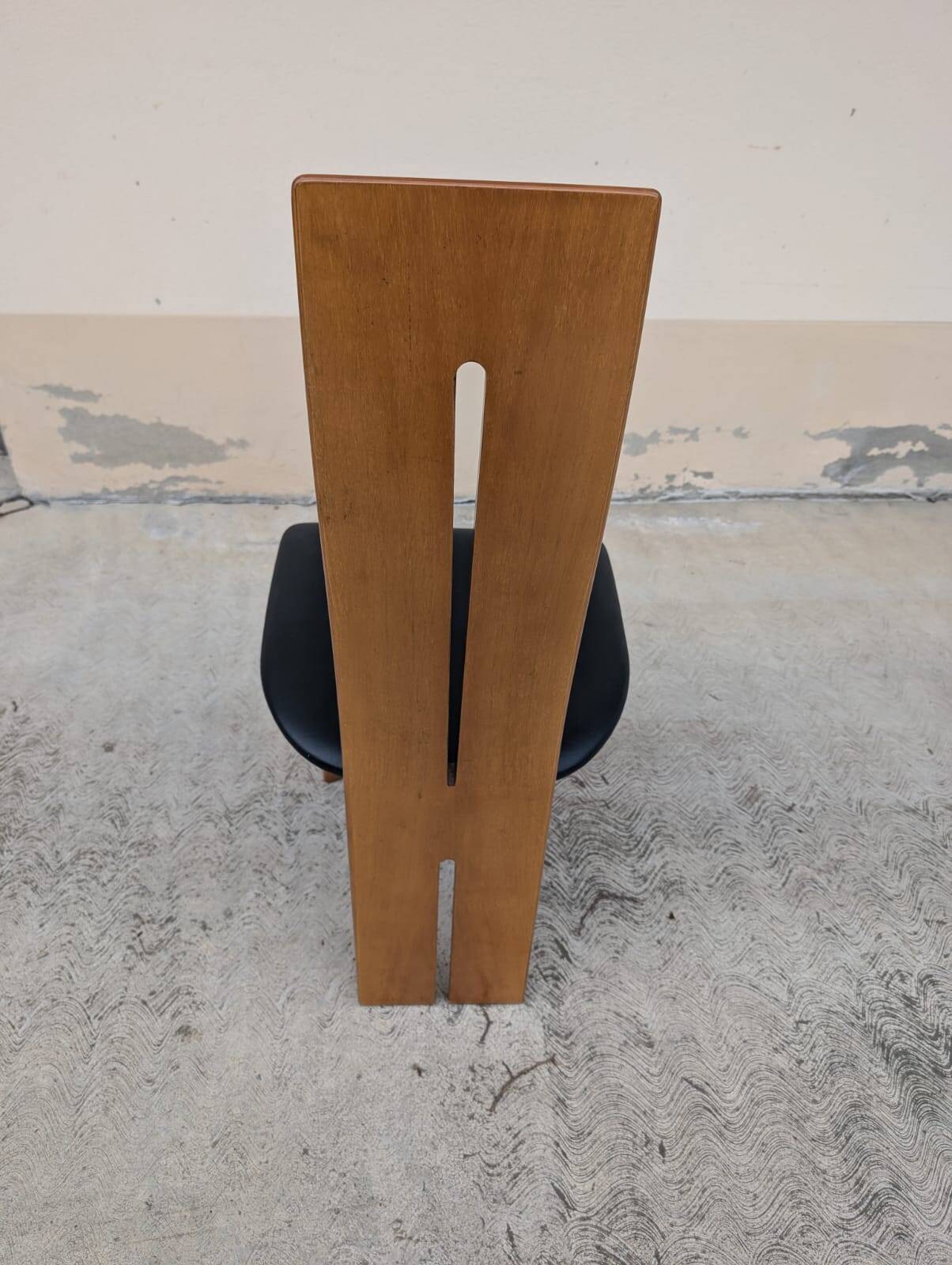 Set of 6 chairs by Mario Marenco for Mobilgirgi, 70s